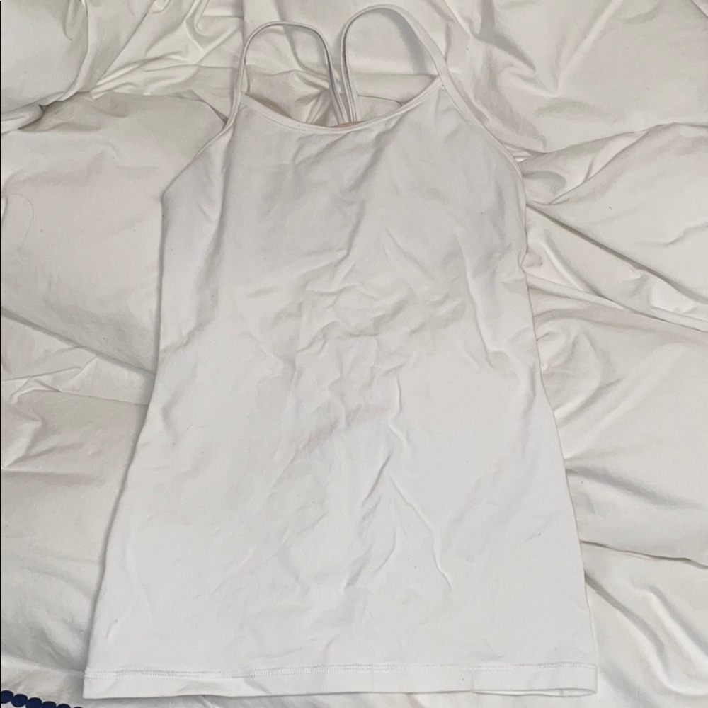 White ivivva tank top